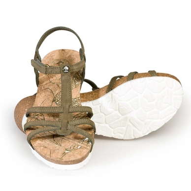 Sandaal Panama Jack Dori B41 Velour Trufa Truffle