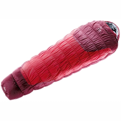 Sleeping Bag deuter Exosphere -4°c L Fire Cranberry