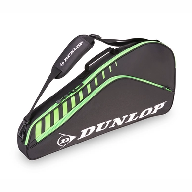 Tennistasche Dunlop Club 2.0 3 Racket Bag Black Green