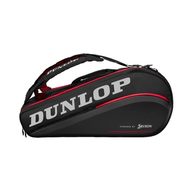 Tennistasche Dunlop CX Performance 9RKT Thermo Black Red