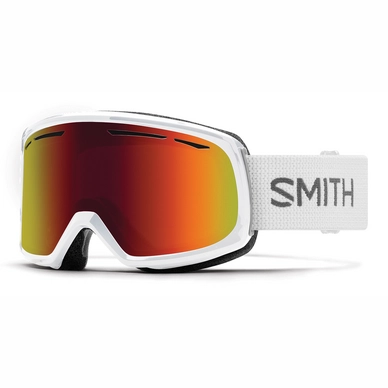 Masque de Ski Smith Drift White / Red Sol-X Mirror