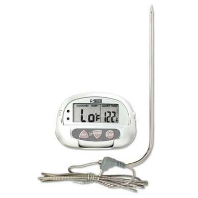Thermomètre de Cuisine CDN Digital avec Fil Palpeur