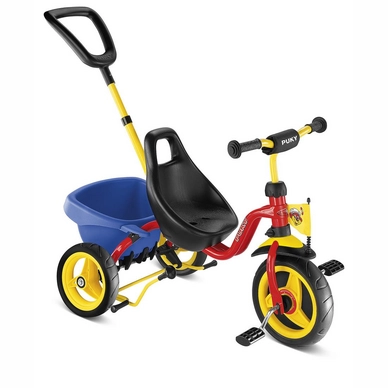 Driewieler Puky Carry Touring Kipper Rood