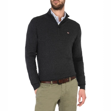 Trui Napapijri Damavand Half Dark Grey Mel
