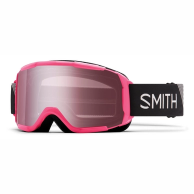 Masque de ski Smith Daredevil Crazy Pink Strike / Ignitor Mirror