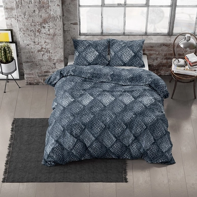Dekbedovertrek Dreamhouse Alwin Blue Flanel_3