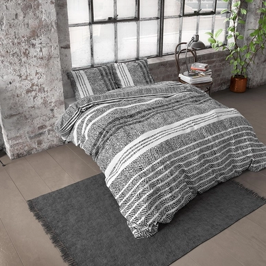 Dekbedovertrek Dreamhouse Caden Grey Flanel