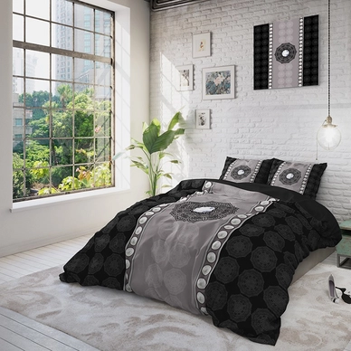 Dekbedovertrek Dreamhouse Diamond Secret Black Katoen