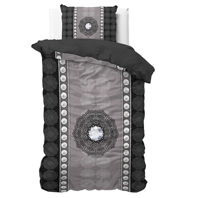 Dekbedovertrek Dreamhouse Diamond Secret Black Katoen_5