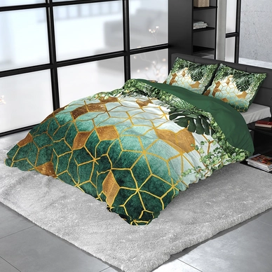 Dekbedovertrek Dreamhouse Forest Sceptic Green Satijn