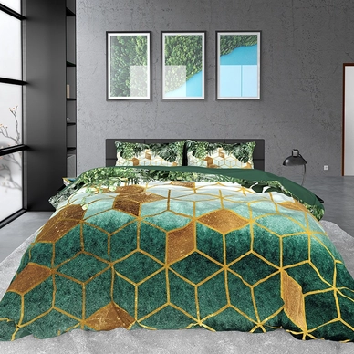 Dekbedovertrek Dreamhouse Forest Sceptic Green Satijn_3