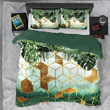 Dekbedovertrek Dreamhouse Forest Sceptic Green Satijn_6