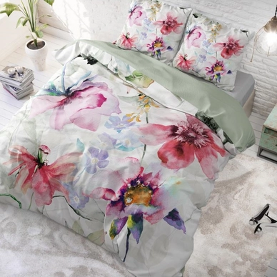 Dekbedovertrek Dreamhouse Water Flowers Multi Katoen