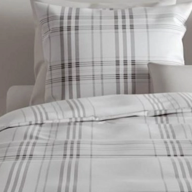 Dekbedovertrek Zo! Home Herringbone Grey Flanel