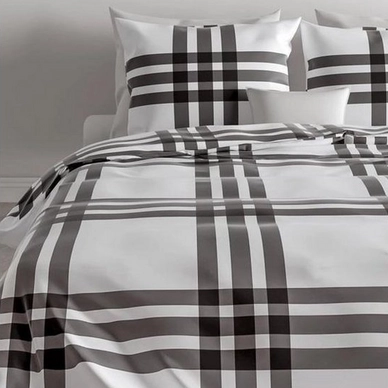 Dekbedovertrek Zo! Home Square Grey Flanel