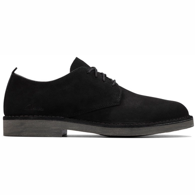 Schnürschuh Clarks DesertLondon2 Black Suede Herren