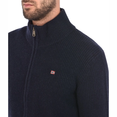Vest Napapijri Dighil Full Blu Marine