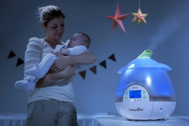 Bevochtiger Babymoov Digitaal Groen Wit
