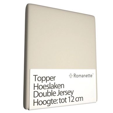 Topper Hoeslaken Romanette Camel (Double Jersey)