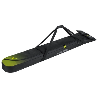 Skitas HEAD Double Ski Bag Black/Yellow 70 L