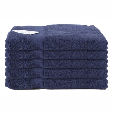 Douchelaken Nightlife Dark Blue  (70 x 140 cm) (set van 5)