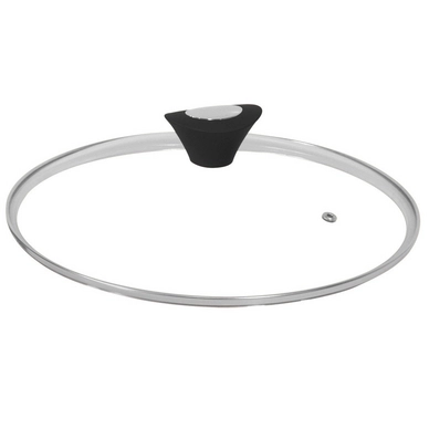 Glasdeksel Durandal Black 24 cm