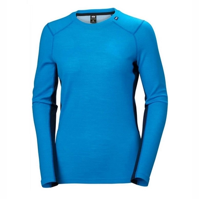 Ondershirt Helly Hansen Women Lifa Merino Midweight Crew Bluebird