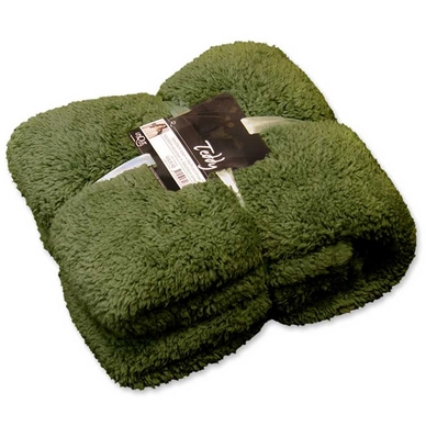 Plaid Unique Living Teddy Avocado Green