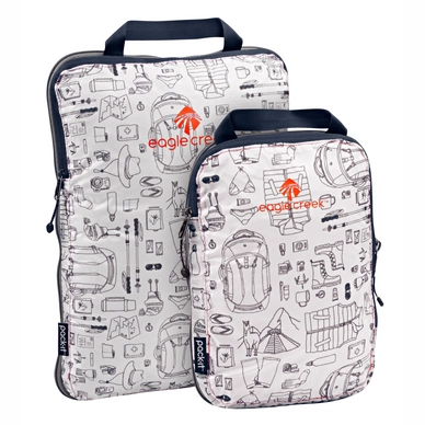 Organiser Eagle Creek Pack-It Specter Compression Cube Set Turismo X-Ray S/M
