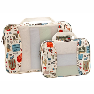 Organiser Eagle Creek Pack-It Original Compression Cube Set Tourismus S/M