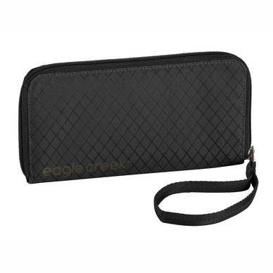 Portemonnee Eagle Creek RFID Wristlet Wallet Jet Black