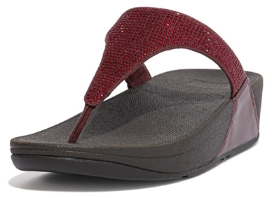 FitFlop Women Lulu Toepost Hotfix Oxblood