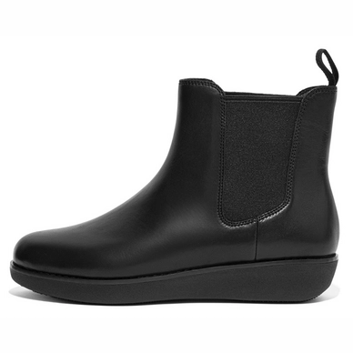FitFlop Women Sumi Chelsea Boot Waterproof Leather All Black