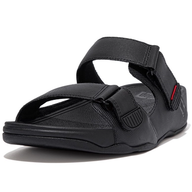 FitFlop Men Gogh Moc Slide Embossed All Black