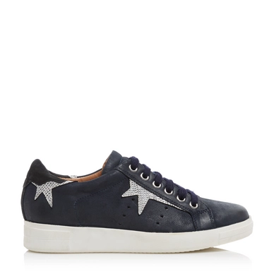 Dune Equel Navy Leather