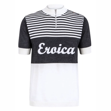 Fietsshirt Santini Eroica Short Sleeve Jersey Hispania Beige