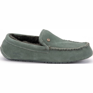 Pantoffel Warmbat Men Earlwood Suede Duck Green
