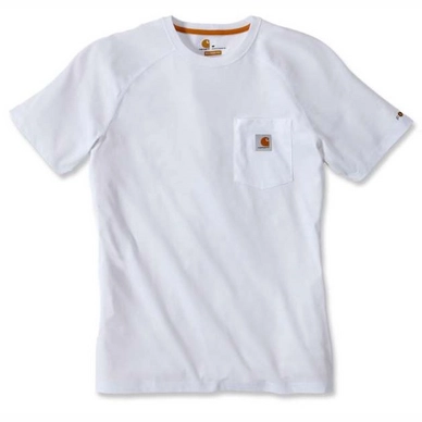 T-Shirt Carhartt Men Force Cotton T-Shirt S/S White