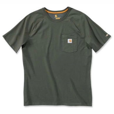T-Shirt Carhartt Men Force Cotton T-Shirt S/S Moss