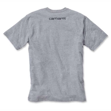 T-Shirt Carhartt Men Maddock Non Pocket Short Sleeve Heather Grey