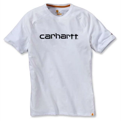 T-Shirt Carhartt Men Force Delmont Graphic T-Shirt S/S White