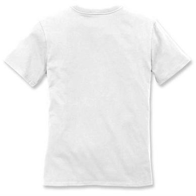T-Shirt Carhartt Women Workwear Pocket S/S T-shirt White