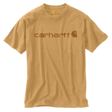 T-Shirt Carhartt Men Core Logo S/S Yellowstone Heather