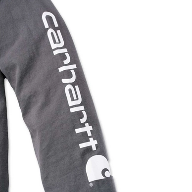 Longsleeve Carhartt Men Sleeve Logo Charcoal
