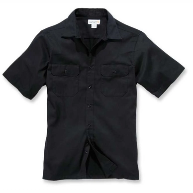 Blouse Carhartt Men Twill Work Shirt S/S Black