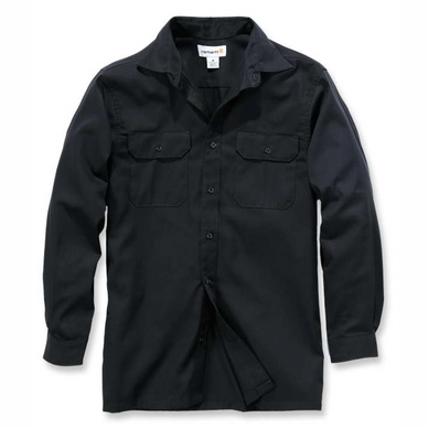 Blouse Carhartt Men Twill Work Shirt L/S Black