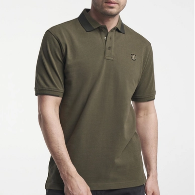 Essential men polo olive 2