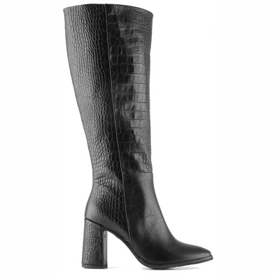 Bottes Noires IRINA XXL grande taille (Mollets très Larges