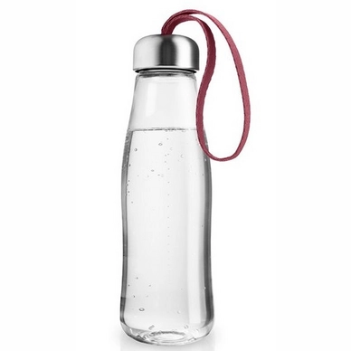 Eva Solo Drinking Bottle Urban To Go Glass Red 0.5L