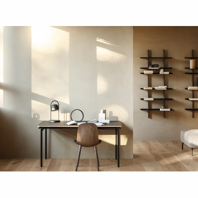 Eva Solo Taffel table_Smile shelving system_Abalone dining chair